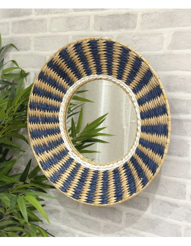 Espejo redondo fibra Nairi