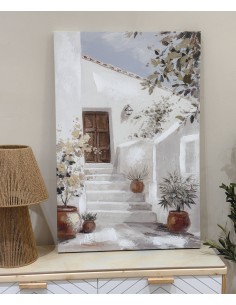 Cuadro lienzo casa...