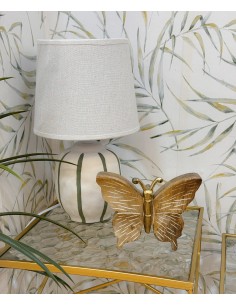 Figura mariposa madera 14cm...