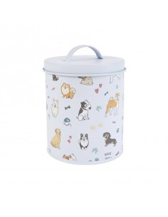 Bote metal comida 3L Perritos