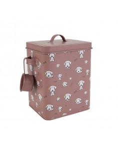 Bote metal comida 6L Perros