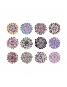 Posavasos base corcho Mandala 2