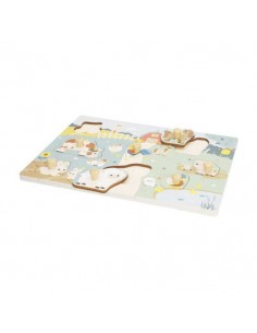 Puzzle infantil madera...