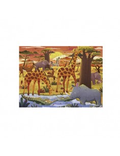 Puzzle animales salvajes 60...