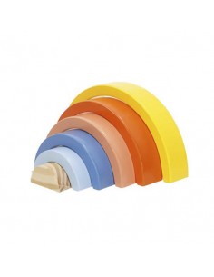 Arcoiris apilable madera 6... 2