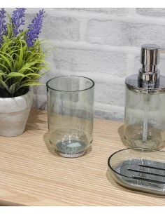 Vaso portacepillos baño Duval