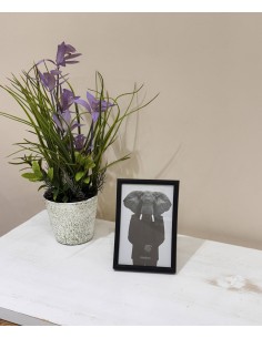 Marco de foto 10x15cm negro...