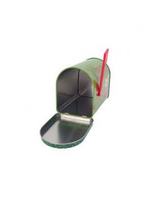 Buzón metal navideño 2