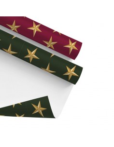 Papel de regalo estrellas...