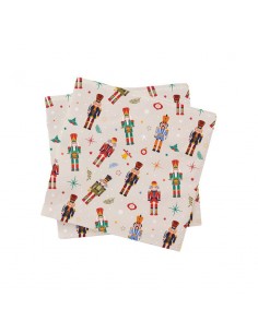 Set 20 servilletas Cascanueces