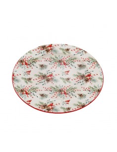 Bajo plato Navidad Berry