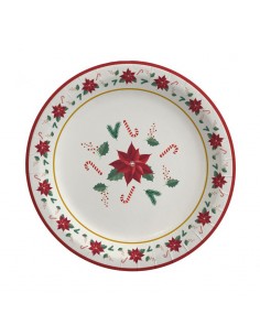 Set 6 platos cartón Navidad...