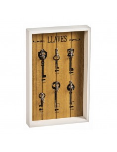 Colgador de llaves madera... 2