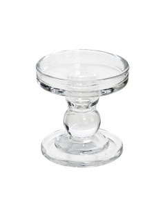 Portavelas cristal 8cm Glas 2