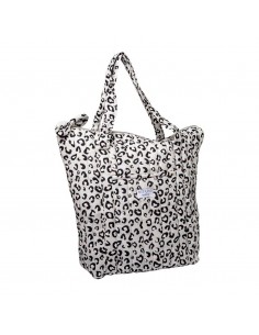 Bolsa tote con cremallera...