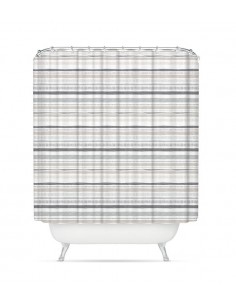 Cortina baño rayas 180x200cm