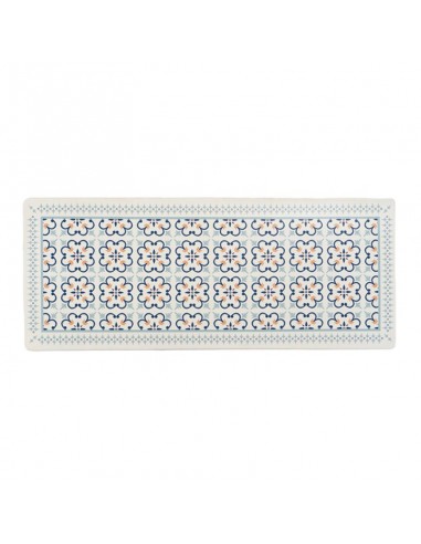 Alfombra de cocina mosaico flores 120cm Alfombra de cocina mosaico flores 120cm