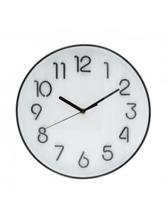 Reloj de pared negro...