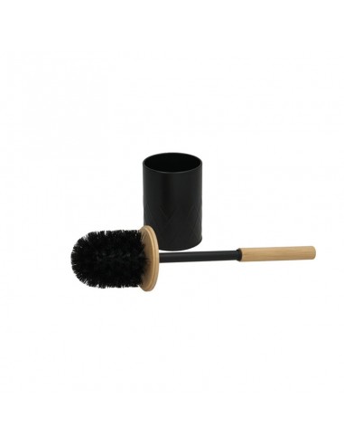 Escobillero negro mango madera Escobillero negro mango madera