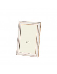 Marco de foto metal blanco...