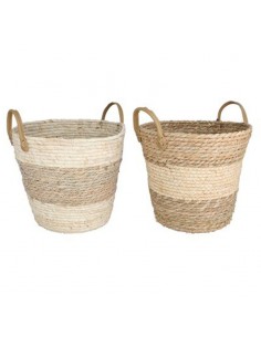 Cesta fibra con asas 31cm... 2