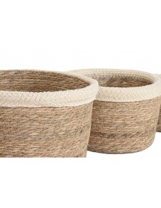 Cesta redonda fibra y... 2