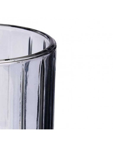 Vaso cristal azul rayas 440ml Burman Vaso cristal azul rayas 440ml Burman