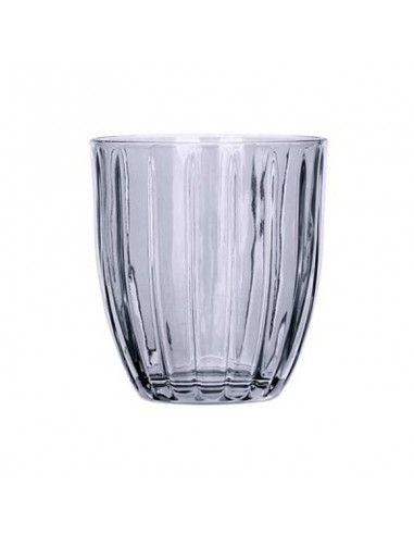 Vaso cristal azul rayas 300ml Burman Vaso cristal azul rayas 300ml Burman