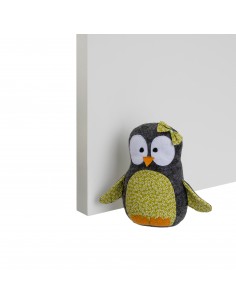 Tope de puerta pingüino