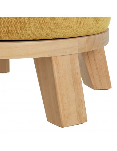 Taburete redondo amarillo Isaro Taburete redondo amarillo Isaro