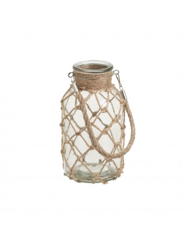 Portavela cristal con cuerda 20cm Aude Portavela cristal con cuerda 20cm Aude