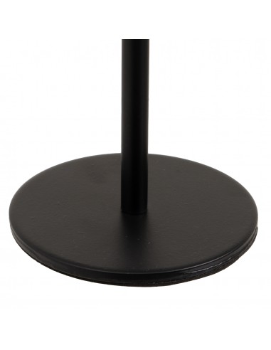 Lámpara de mesa metal negro led Uxía
