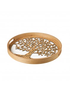 Bandeja decorativa madera...