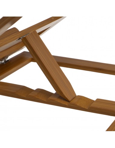 Atril de lectura bambú efecto nogal Atril de lectura bambú efecto nogal