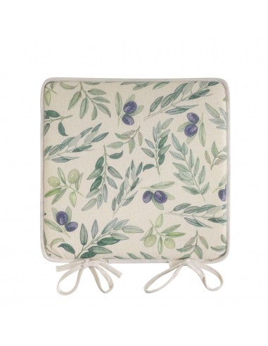 Cojín silla ramas olivo 40x40cm Silas Cojín silla ramas olivo 40x40cm Silas