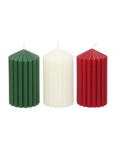 Vela taco navideña 13cm Vela taco navideña 13cm