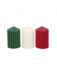 Vela taco navideña 10cm 2