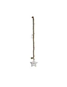 Colgante estrella 24 led...