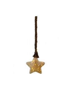 Colgante estrella 19 led...