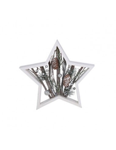 Estrella decorativa navideña 32cm Estrella decorativa navideña 32cm