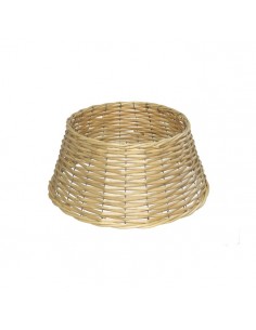 Pie árbol Navidad mimbre...