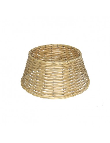 Pie árbol Navidad mimbre natural 38cm Pie árbol Navidad mimbre natural 38cm