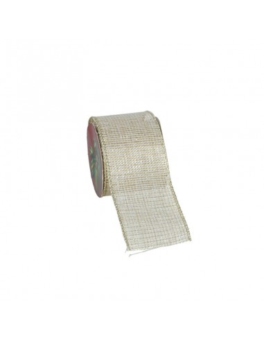 Cinta Navidad borde dorado Cinta Navidad borde dorado