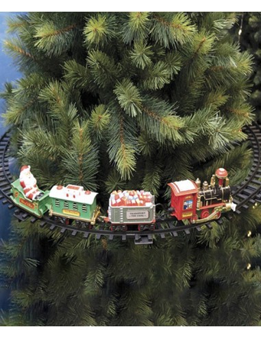 Tren con soporte para árbol Navidad Tren con soporte para árbol Navidad