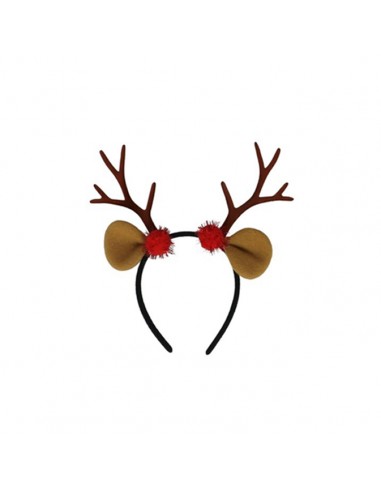 Diadema navideña cuernos reno Diadema navideña cuernos reno