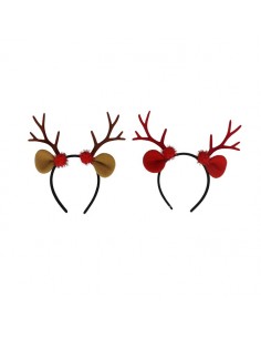 Diadema navideña cuernos reno 2