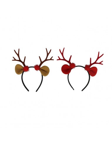 Diadema navideña cuernos reno Diadema navideña cuernos reno