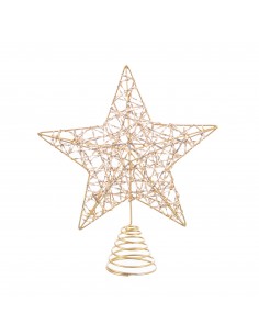 Estrella punta árbol metal...