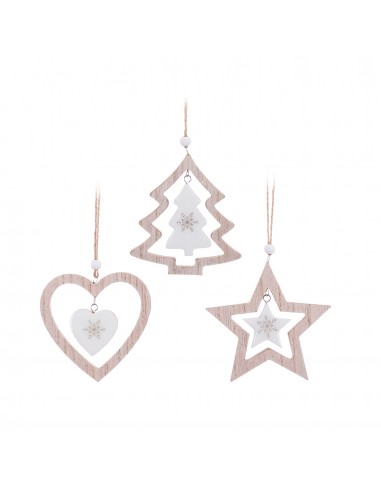 Colgante árbol Navidad madera Glory Colgante árbol Navidad madera Glory