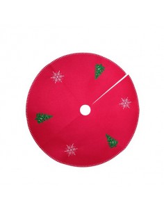 Manta pie árbol de navidad...